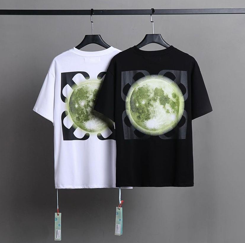 Camiseta Off-White Moon Green