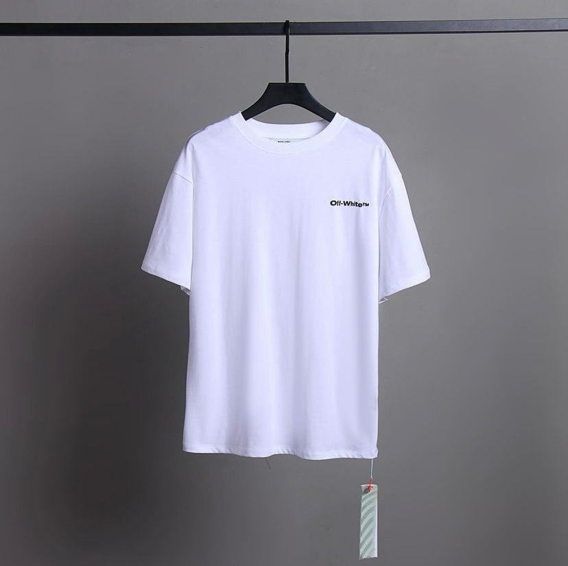 Camiseta Off-White - Diagonal Branca